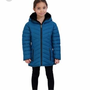 Steve Madden Youth Reversible Parka nwt